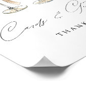 ブランチ&バブリーウォーターカラーシャンパンブライダルシャワー ポスター (角)