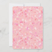 ブランチ&バブリーウォーターカラーシャンパンブライダルシャワー 招待状 (裏面)