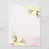 ブランチ&バブリーカクテルレモンバラ 招待状 (裏面)