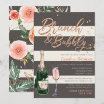 ブランチ&バブリーグリッターバラグレイブライダルシャワー