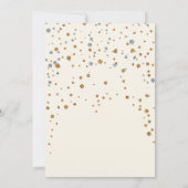 ブランチ&バブリーグリッターブライダルシャワー招待 招待状 (裏面)