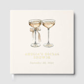 ブランチ&バブリーシャンパンブライダルシャワー ゲストブック (正面)