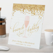 ブランチ&バブリーバチェロレッテ婚約ブランチ 台座サイン (インサイチュ)