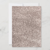 ブランチ&バブリーバラ金ゴールドグリッターブライダルシャワー 招待状 (裏面)