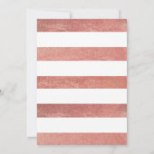 ブランチ&バブリーバラ金ゴールドパープルジオメトリックシャワー 招待状 (裏面)