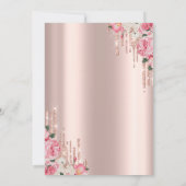 ブランチ&バブリーフローラガラスドリップ 招待状 (裏面)