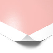 ブランチ&バブリーフローラピンクウェルカムブライダルシャワー フォトプリント (角)