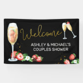 ブランチ&バブリーブライダルシャワーウェルカムバナー 横断幕 (横)