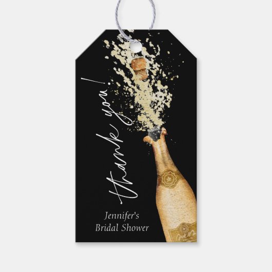 ブランチ&バブリーブライダルシャワーギフトラベル ギフトタグ (正面)