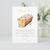 ブランチ&バブリーブライダルシャワーサンキューカード エンクロージャーカード (スタンド正面)