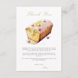 ブランチ&バブリーブライダルシャワーサンキューカード エンクロージャーカード