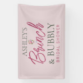 ブランチ&バブリーブライダルシャワーバナー 横断幕 (縦)