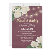 ブランチ&バブリーブライダルシャワーフローラストリングライト