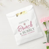 ブランチ&バブリーブライダルシャワー優先バッグ フェイバーバッグ (封をした状態)