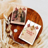 ブランチ&バブリーホリデークリスマスブライダルシャワー 招待状