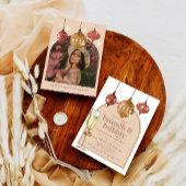 ブランチ&バブリーホリデークリスマスブライダルシャワー 招待状