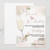 ブランチ&バブリー招待状 サンキューカード (正面/裏面)