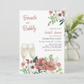 ブランチ&バブリー秋の花ブライダルシャワー 招待状 (スタンド正面)