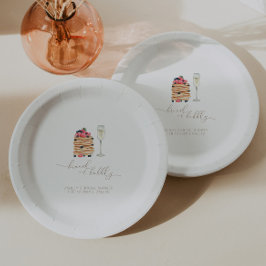 ブランチ&バブリー紙プレート ペーパープレート