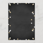 ブランチ&バブリー紙吹雪ブライダルシャワー メニュー (裏面)