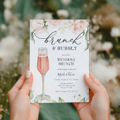 ブランチ&バブリー結婚シャンパンブランチ 招待状