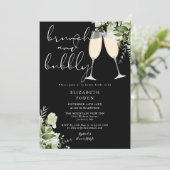 ブランチ&バブリー緑ブライダルシャワー 招待状 (スタンド正面)