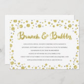 ブランチ&バブリー |ブライダルシャワー招待状 招待状 (正面/裏面)