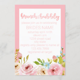 ブランチ&バブリー 招待状