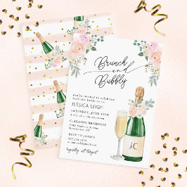 ブランチ&バブルシャンパンブライダルシャワー招待 招待状