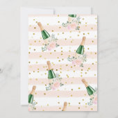 ブランチ&バブルシャンパンブライダルシャワー招待 招待状 (裏面)