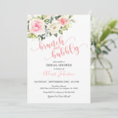 ブランチ&バブルブライダルシャワー招待 招待状 (スタンド正面)