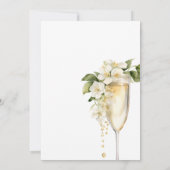 ブランチ&バブルブライダルシャワー招待 招待状 (裏面)