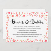 ブランチ & バブルリー | ウェディングシャワーの招待状 招待状 (正面/裏面)
