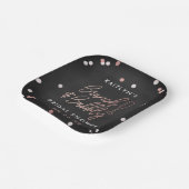 ブランチ & バブルリー カンフェッティ ブライダル シャワー ペーパープレート (傾斜あり)