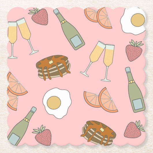 ブランチ & バブルリー ペーパーコースター (正面)