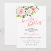 ブランチ＆バブル ブライダルシャワー招待状 招待状 (正面/裏面)