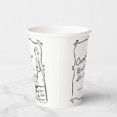 ブランチ＆バブル ブライダルシャワー 紙コップ (右)