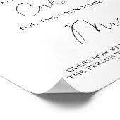 ブランチ レモン - 何個の栓がありますか ポスター (角)