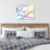 ブランチCanvas Print (Floating) 20 X 16 キャンバスプリント (インサイチュ (寝室))