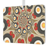 ブランチFractal Art食おもしろいべ物、トマト、卵 カーエアーフレッシュナー (左)