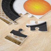 ブランチFractal Art食おもしろいべ物、トマト、卵 ジグソーパズル (側面)