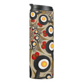 ブランチFractal Art食おもしろいべ物、トマト、卵 タンブラー (回転右)