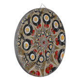 ブランチFractal Art食おもしろいべ物、トマト、卵 ダーツボード (正面左)