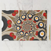 ブランチFractal Art食おもしろいべ物、トマト、卵 ペーパーパッド (インサイチュ)