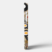 ブランチFractal Art食おもしろいべ物、トマト、卵 Case-Mate iPhoneケース (裏面 / 左)