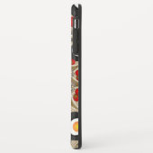 ブランチFractal Art食おもしろいべ物、トマト、卵 Case-Mate iPhoneケース (裏面/左)