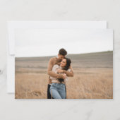 ブランディシンプルー結婚フォトモダンズ 招待状 (裏面)