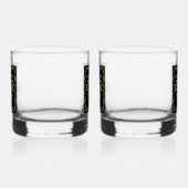 ブランディラバークィアゲニアリアンズ誕生日 ウイスキーグラス (左)