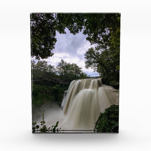 ブランディワインの秋が春の朝に鳴る フォトブロック (正面)