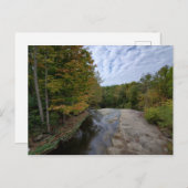 ブランディワイン秋、クヤホガバレーナトルパークオハイオ ポストカード (正面/裏面)